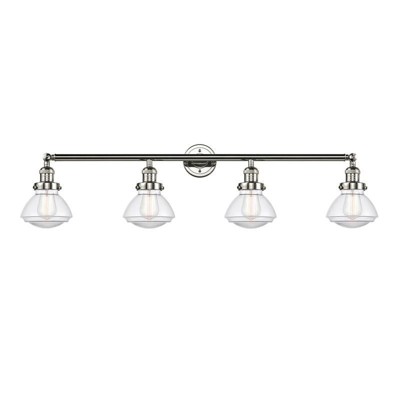 Innovations Lighting Olean 4 Light Bath Vanity Light Part Of The Franklin Restoration Collection 215-PN-G322-LED