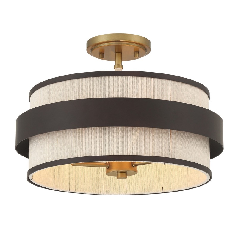 Harbor Wrap Semi Flush Mount Light