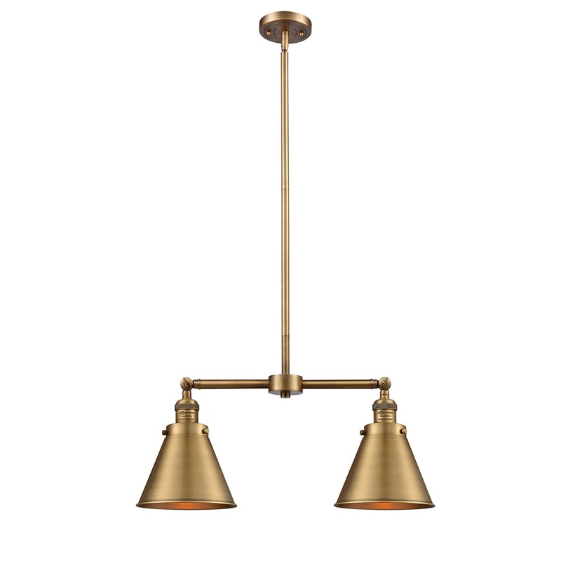 Innovations Lighting Appalachian 2 Light 23″ Island Light 209-BB-M13-BB-LED