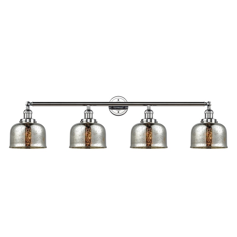 Innovations Lighting Large Bell 4 Light Bath Vanity Light Part Of The Franklin Restoration Collection 215-PC-G78
