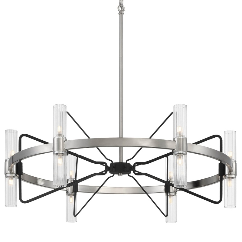 Mass Transit Chandelier