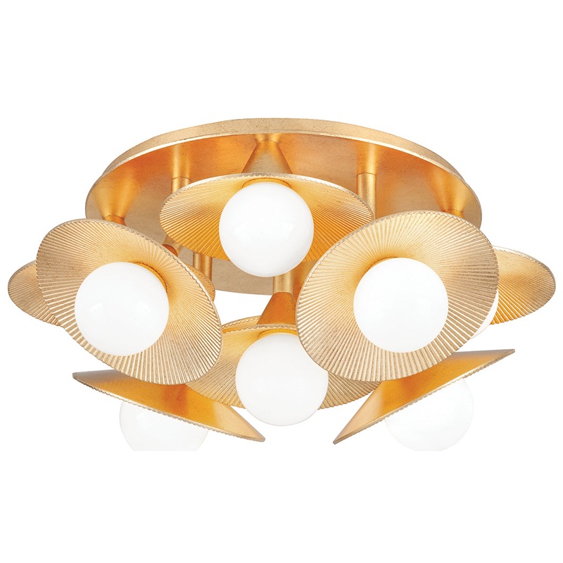 Emerald Semi Flush Ceiling Light