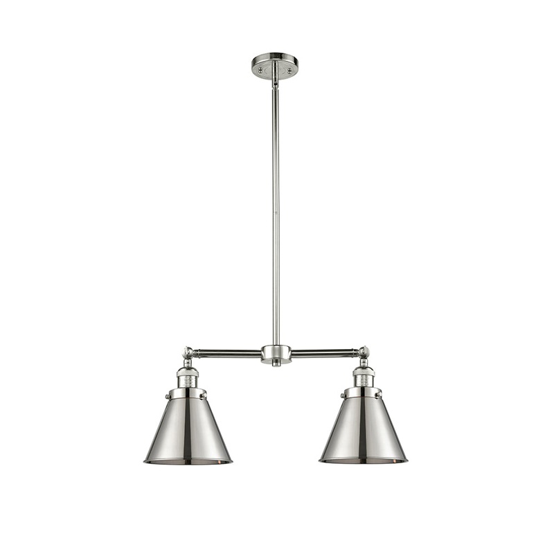 Innovations Lighting Appalachian 2 Light 23″ Island Light 209-PN-M13-PN-LED