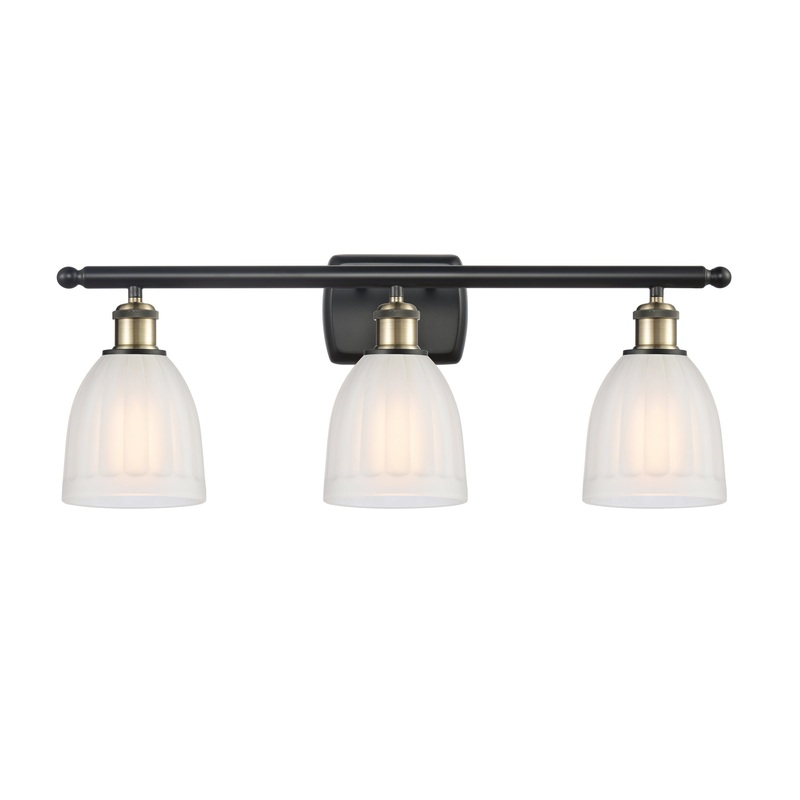 Innovations Lighting Brookfield 3 Light Bath Vanity Light Part Of The Ballston Collection 516-3W-BAB-G441-LED