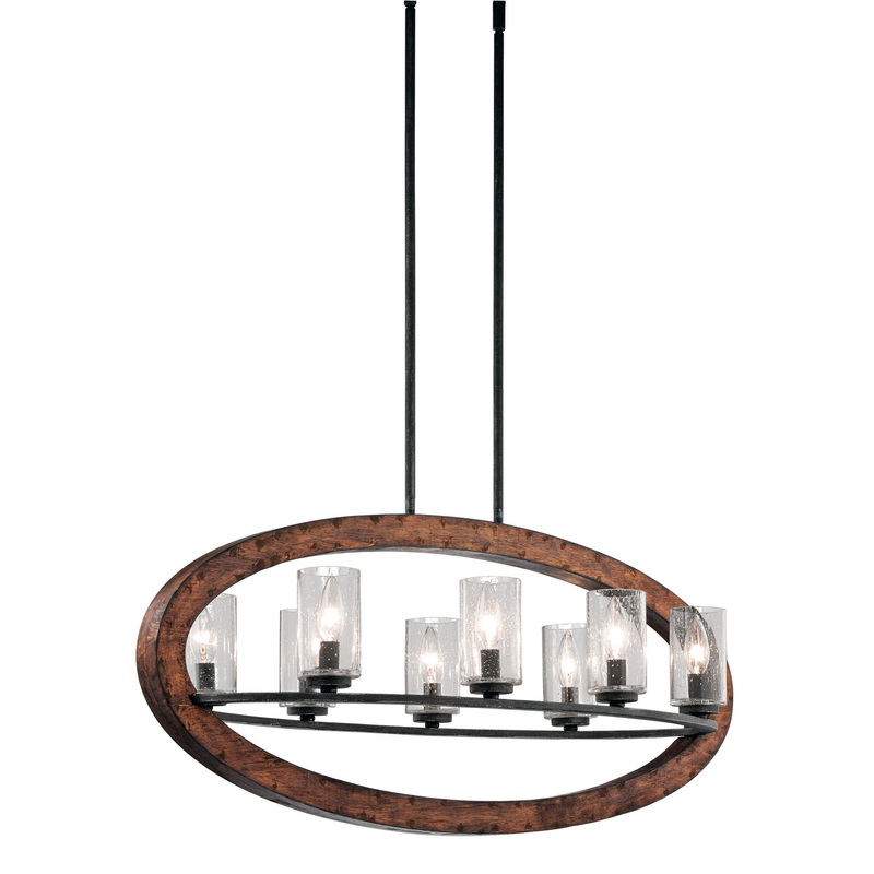 Grand Bank Oval Chandelier