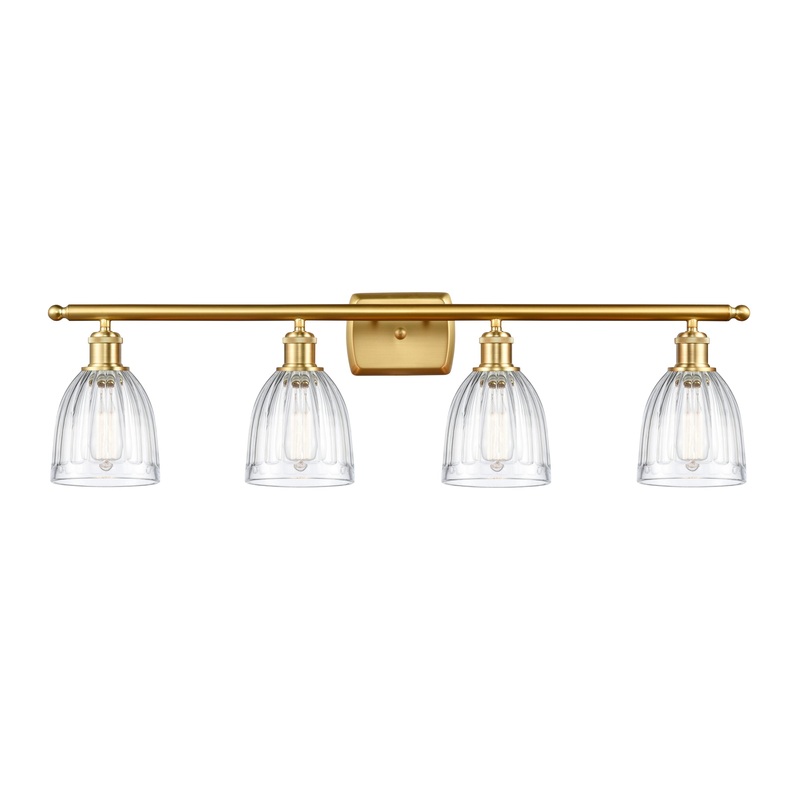 Innovations Lighting Brookfield 4 Light Bath Vanity Light Part Of The Ballston Collection 516-4W-SG-G442-LED