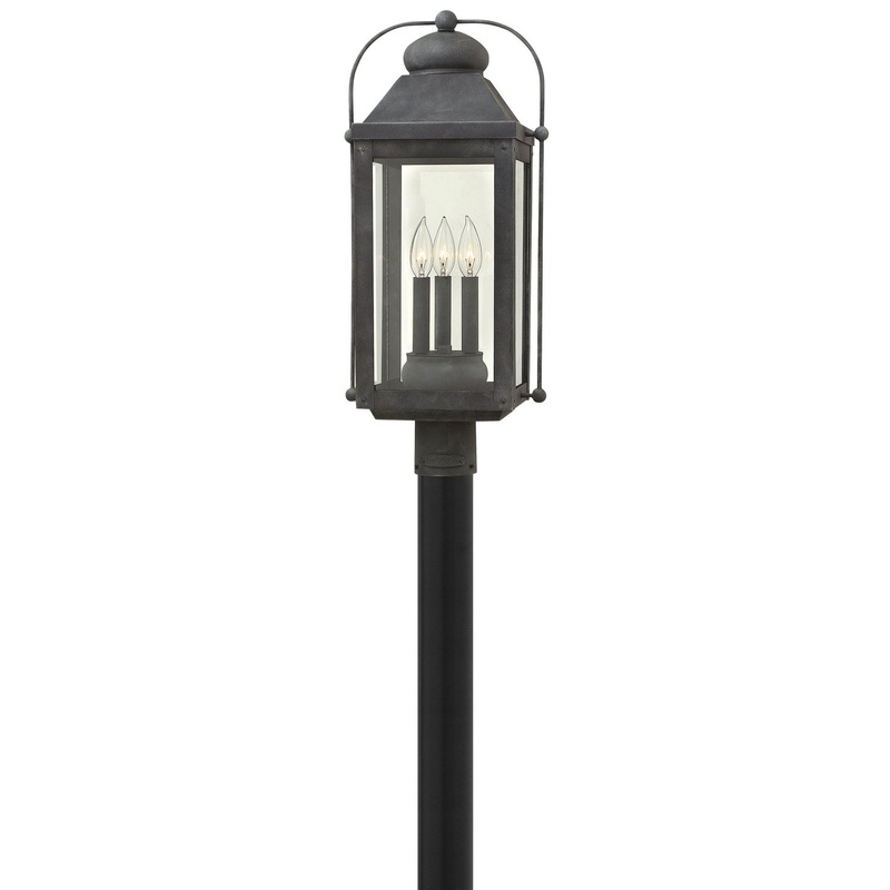 Anchorage 120V Outdoor Post / Pier Mount Lantern
