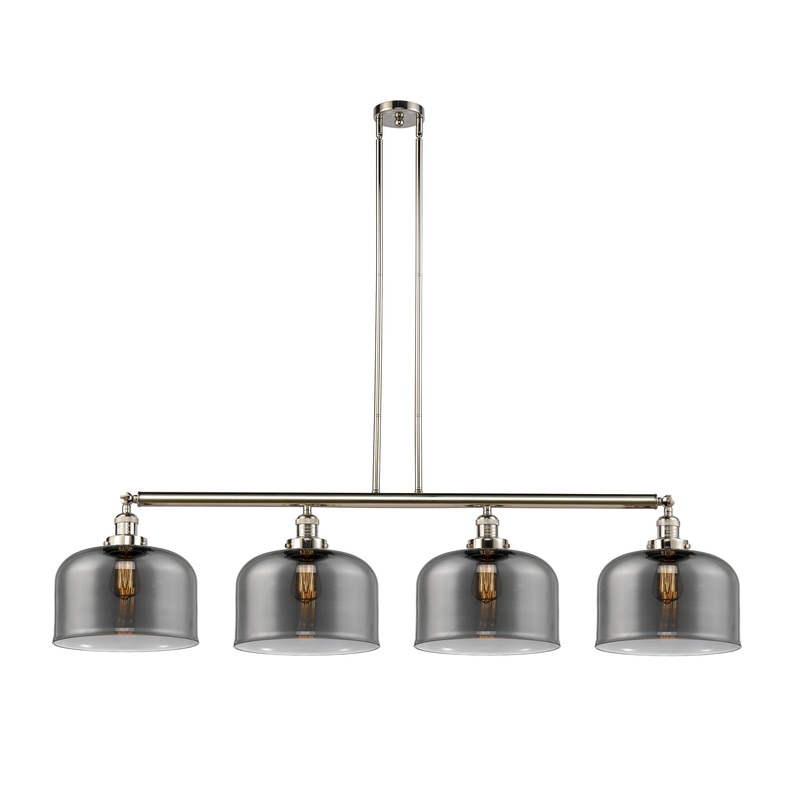 Innovations Lighting X-Large Bell 4 Light Island Light Part Of The Franklin Restoration Collection 214-PN-G73-L-LED