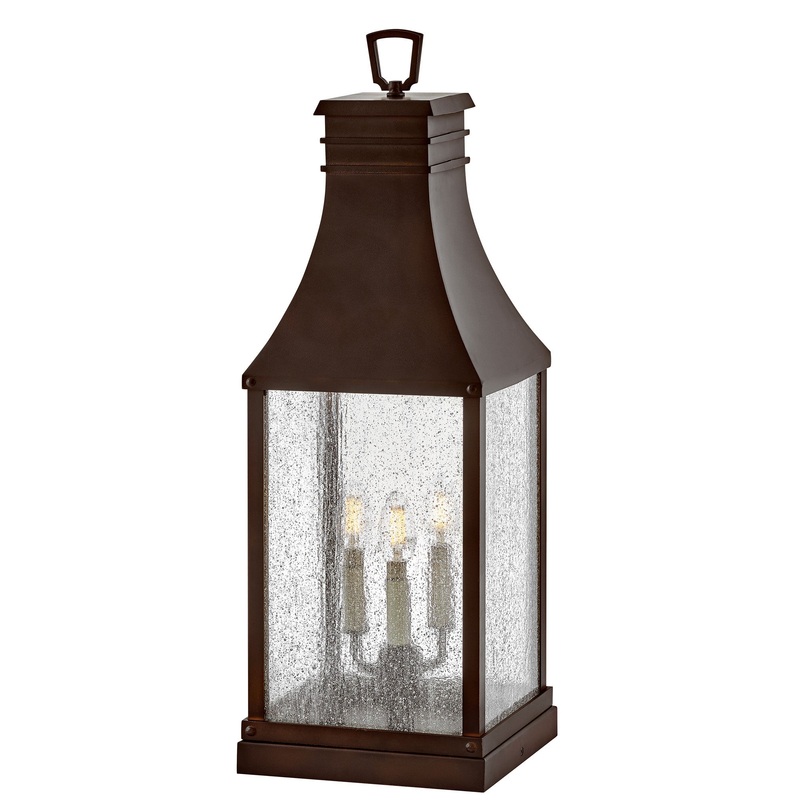 Beacon Hill 120V Outdoor Pier Mount Lantern