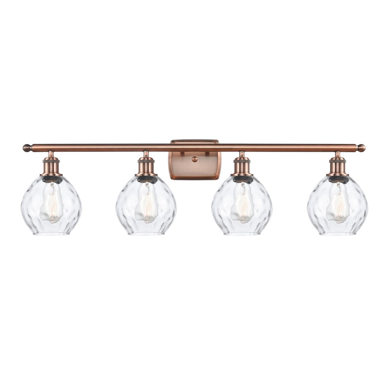 Innovations Lighting Small Waverly 4 Light Bath Vanity Light Part Of The Ballston Collection 516-4W-AC-G362-LED