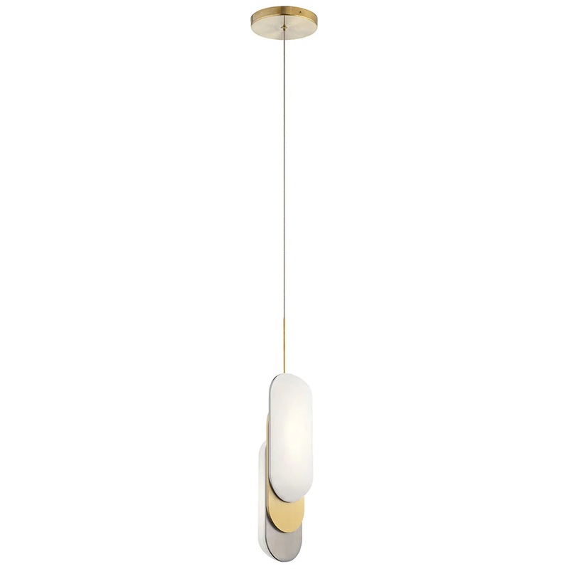 Kichler Shima LED 3000K 5.75″ Pendant Champagne Gold 83210CG