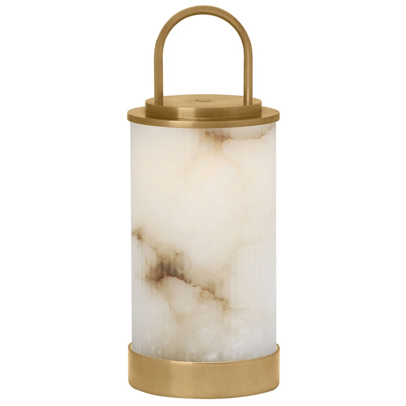 Tawa Alabaster Portable Table Lamp