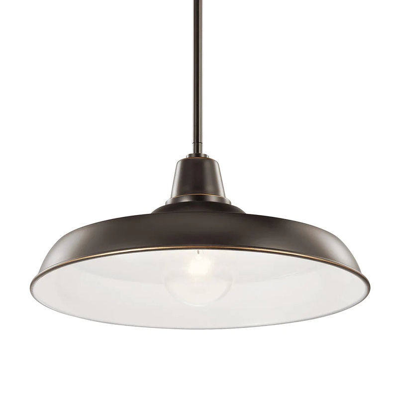 Kichler Pier 1 Light 16″ Convertible Pendant Olde Bronze 49993OZ
