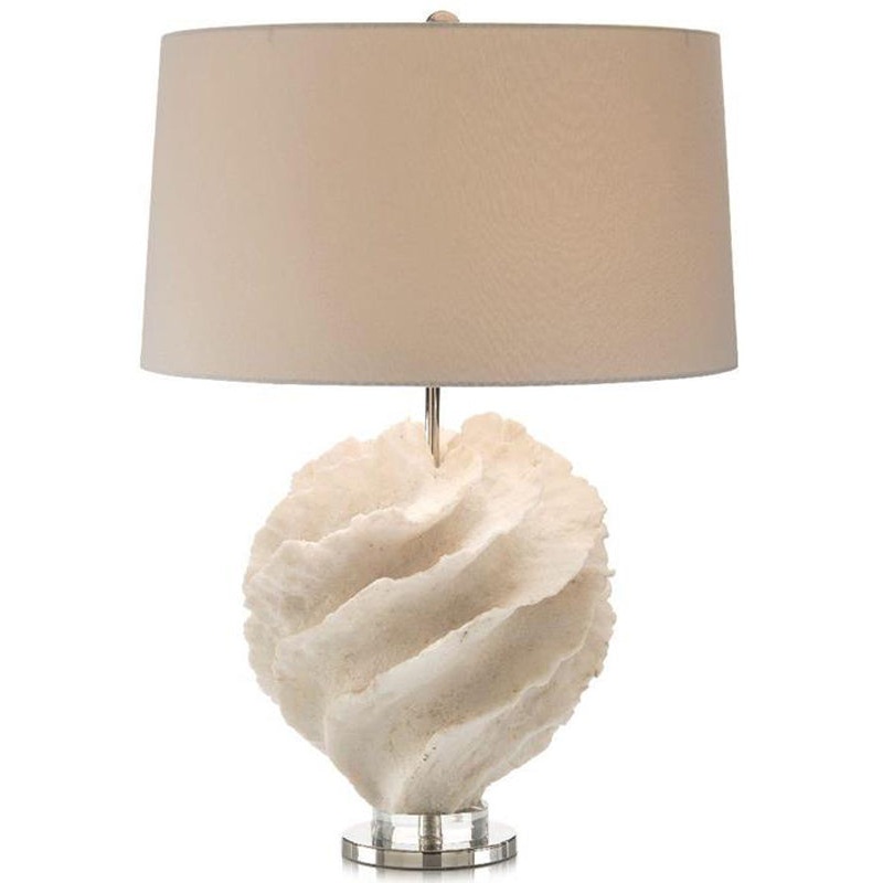 Rustic Spiral Table Lamp
