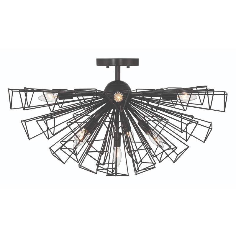 Dendelio Convertible Chandelier / Semi Flush