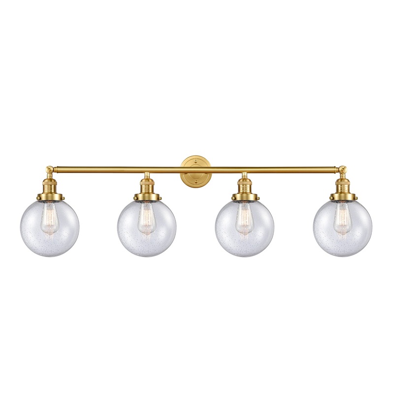 Innovations Lighting Beacon 4 Light 44″ Bath Vanity Light 215-SG-G204-8