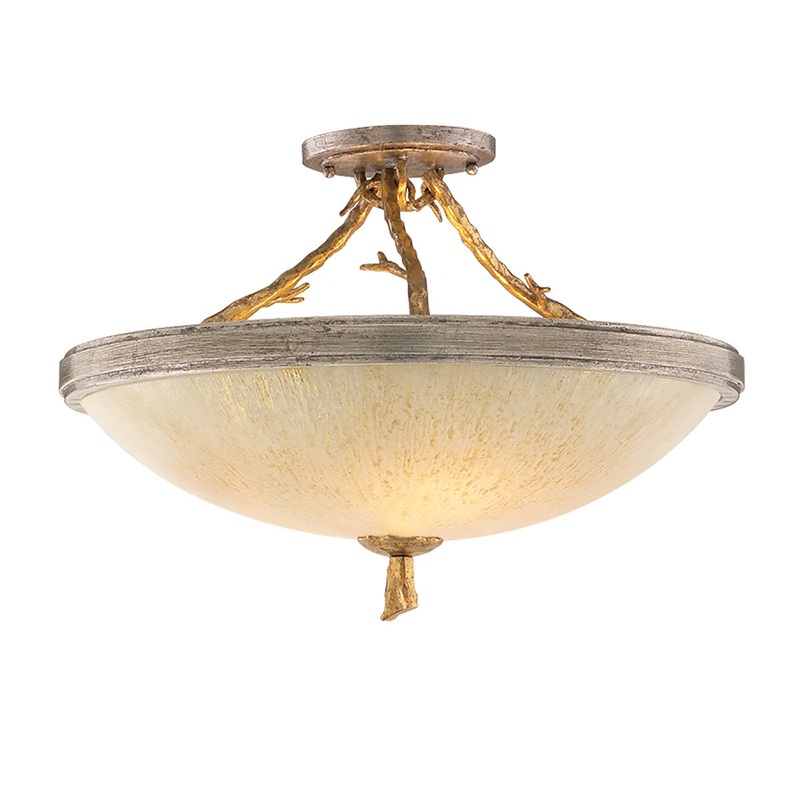 Parc Royale Semi Flush Light