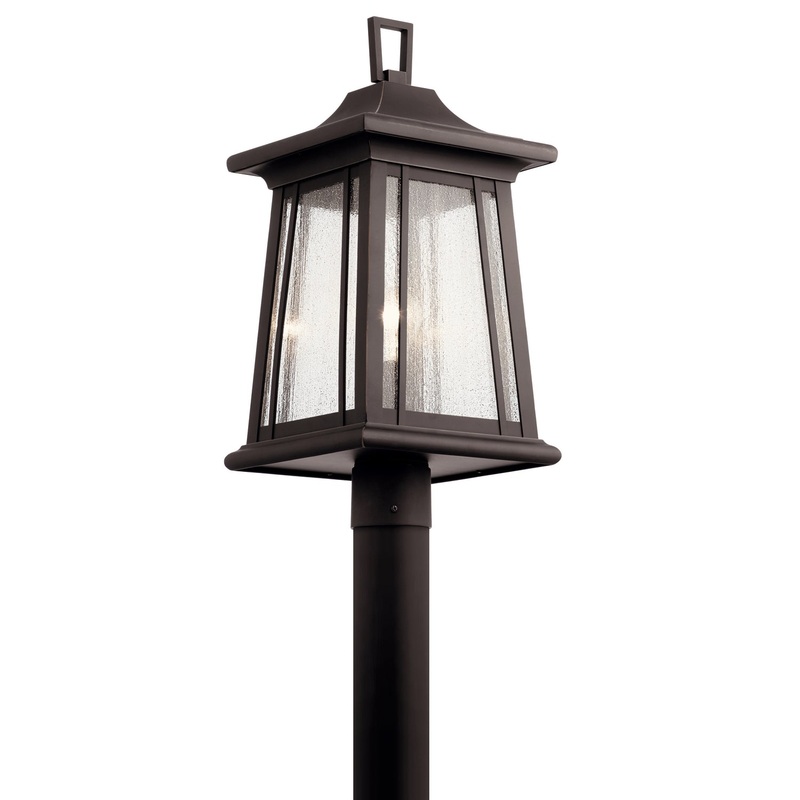 Taden Outdoor Post Mount Lantern