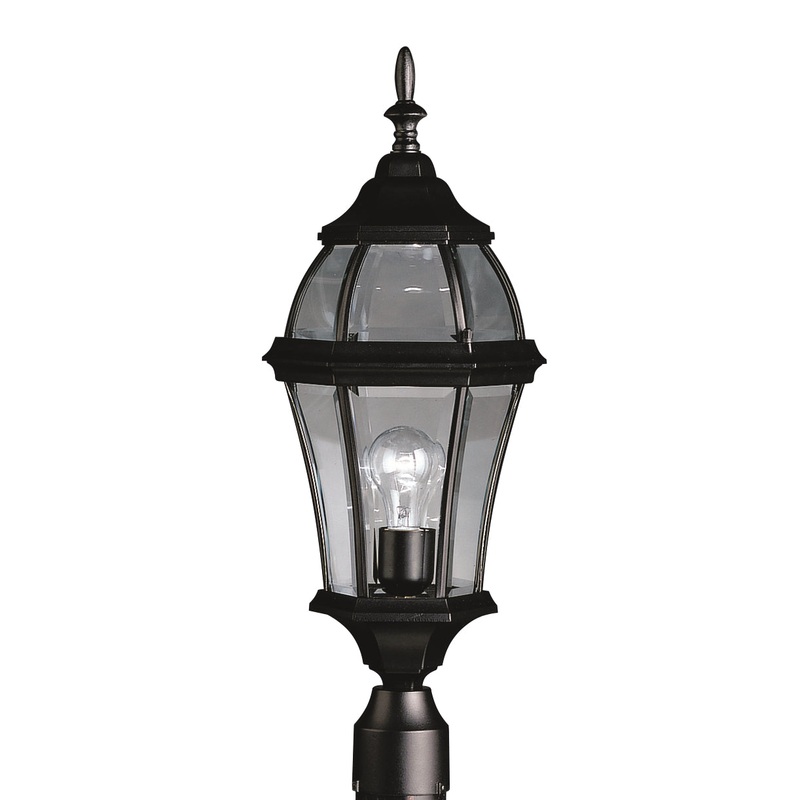 Townhouse Outdoor Post Mount Lantern