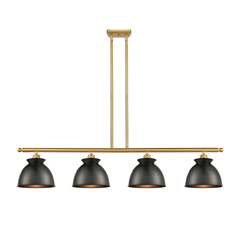Innovations Lighting Adirondack 4 Light Island Light Part Of The Ballston Collection 516-4I-SG-M14-BK-LED