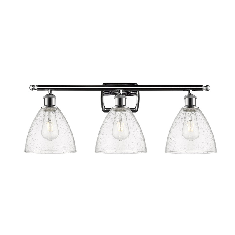 Innovations Lighting Ballston Dome 3 Light 28″ Bath Vanity Light 516-3W-PC-GBD-754
