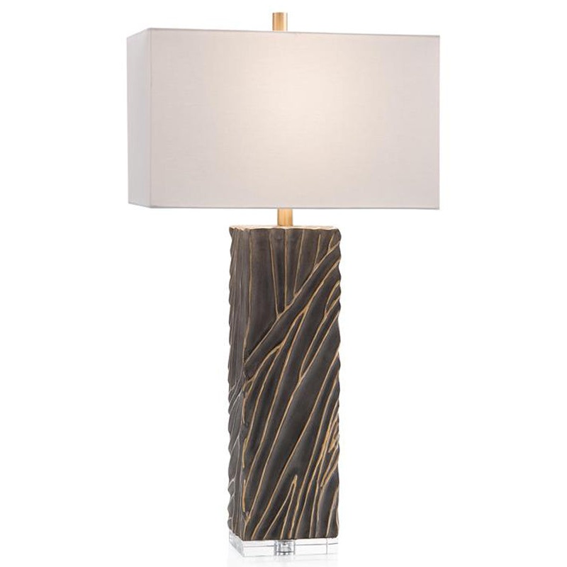 Sculpted Waves Table Lamp