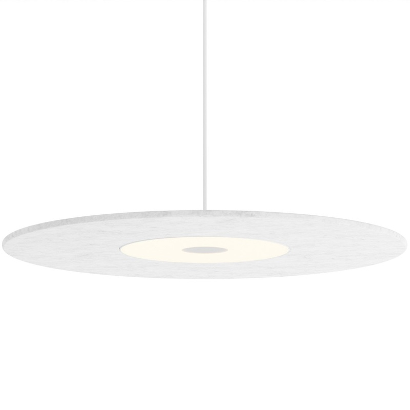 Yurei Pendant / Ceiling Light with Acoustic Panel