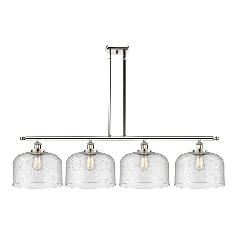 Innovations Lighting X-Large Bell 4 Light Island Light Part Of The Ballston Collection 916-4I-PN-G74-L