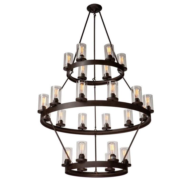 Menlo Park 3-Tier Chandelier