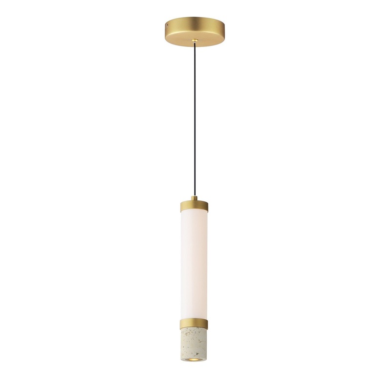 Travertine Single Pendant