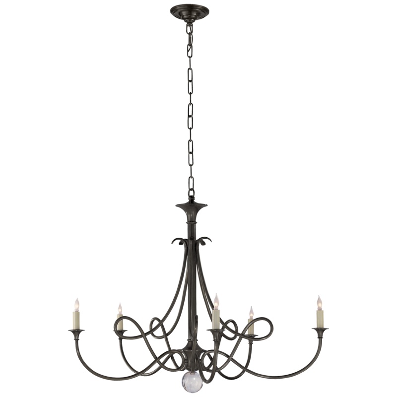 Double Twist Chandelier
