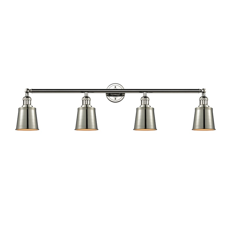 Innovations Lighting Addison 4 Light Bath Vanity Light Part Of The Franklin Restoration Collection 215-PN-M9-PN