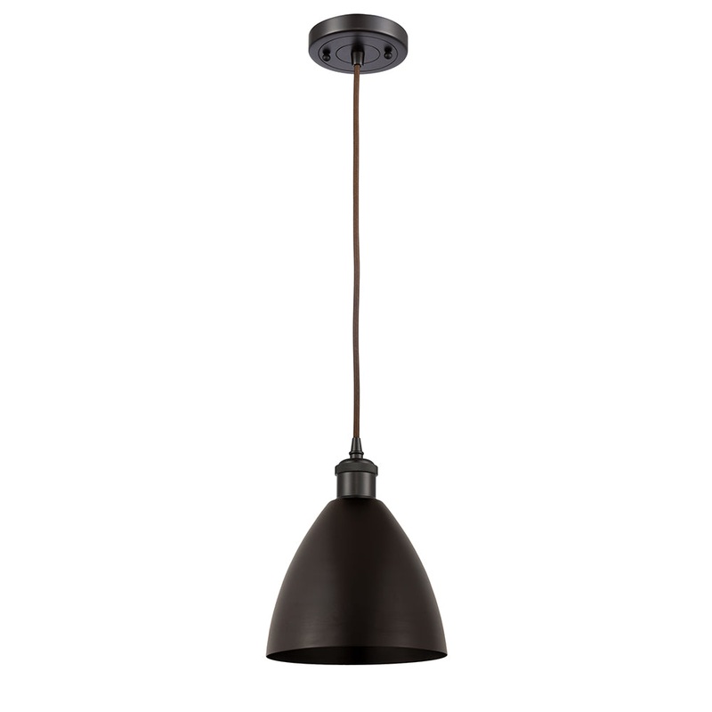 Innovations Lighting Ballston Dome 1 Light” Mini Pendant 516-1P-OB-MBD-75-OB