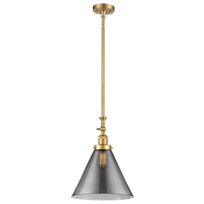 Innovations Lighting X-Large Cone 1 Light Mini Pendant Part Of The Franklin Restoration Collection 206-SG-G43-L