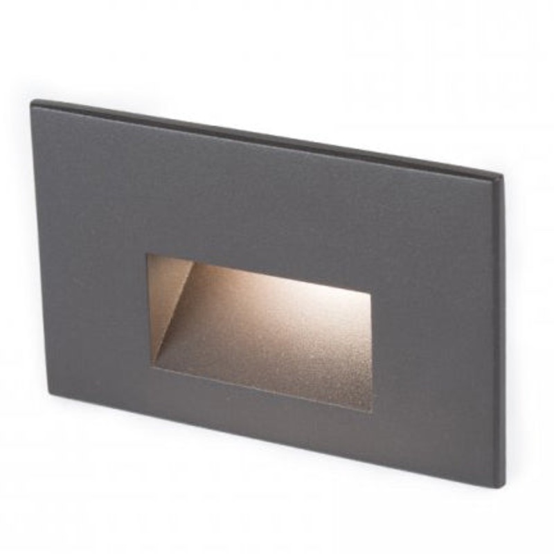 12V Horizontal Scoop Outdoor Wall / Step Light