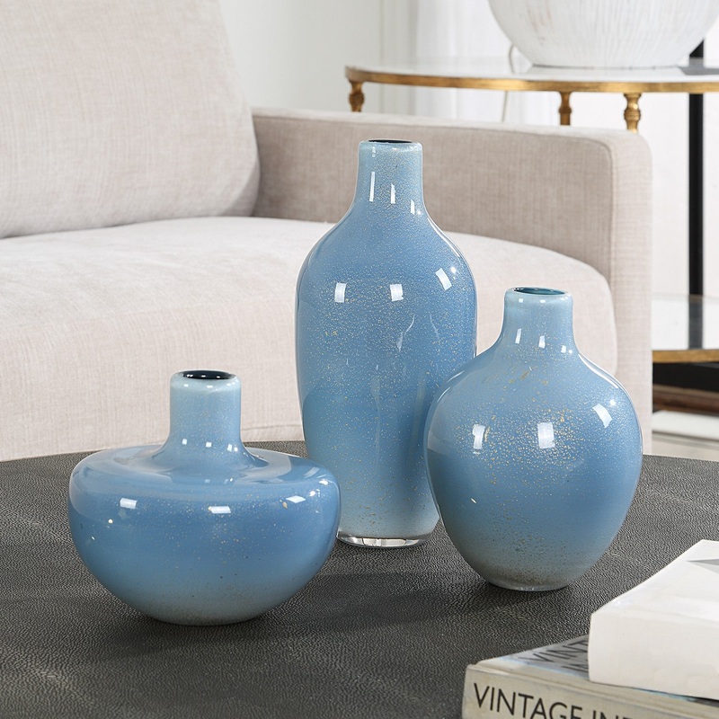 Celestial Frost Vase