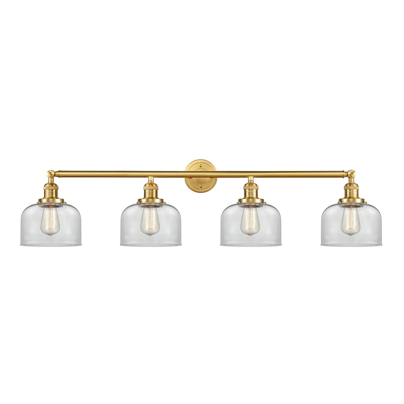 Innovations Lighting Large Bell 4 Light Bath Vanity Light Part Of The Franklin Restoration Collection 215-SG-G72