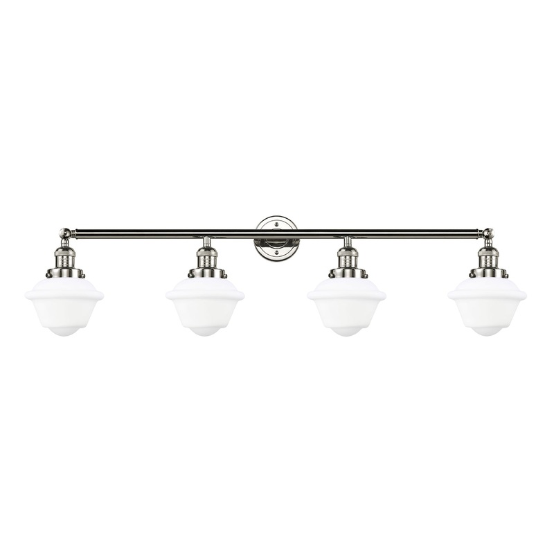 Innovations Lighting Small Oxford 4 Light Bath Vanity Light Part Of The Franklin Restoration Collection 215-PN-G531