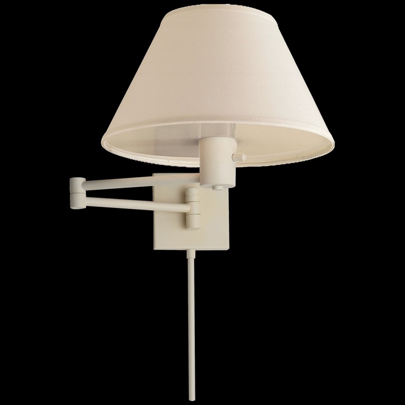 VC Classic Shade Swing Arm Plug-in Wall Light
