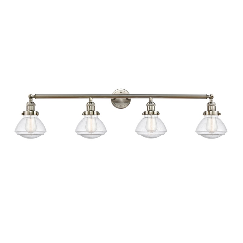 Innovations Lighting Olean 4 Light Bath Vanity Light Part Of The Franklin Restoration Collection 215-SN-G324-LED