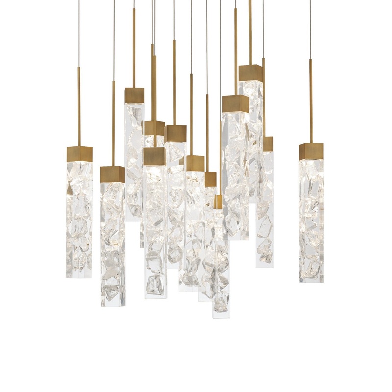 Minx Square Multi Light Pendant