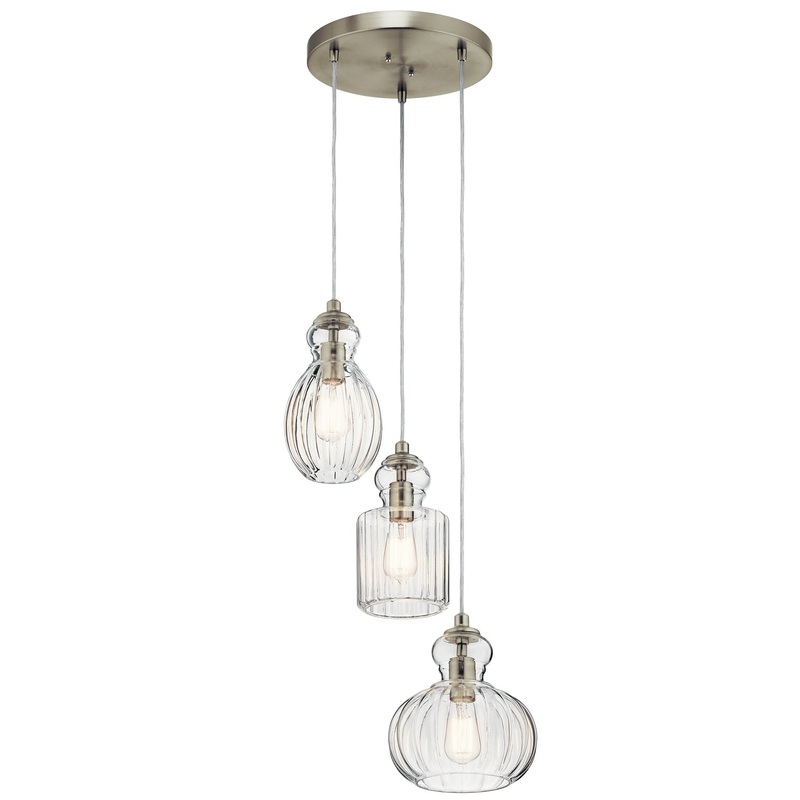 Riviera Round Multi Light Pendant