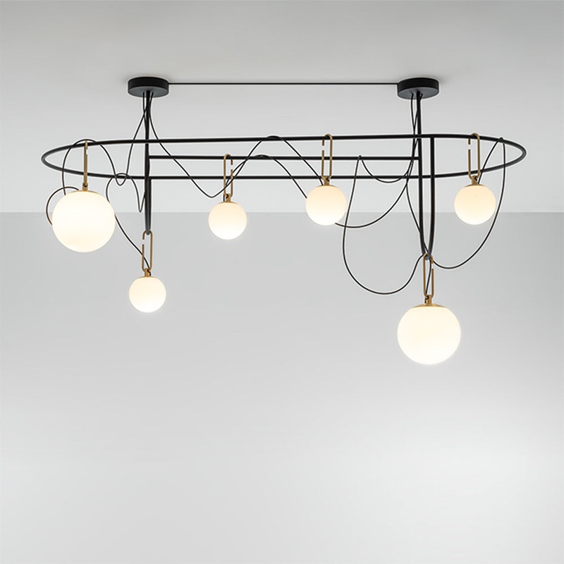 NH Elliptic Chandelier