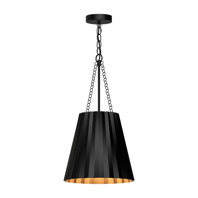 Plisse Tapered Pendant