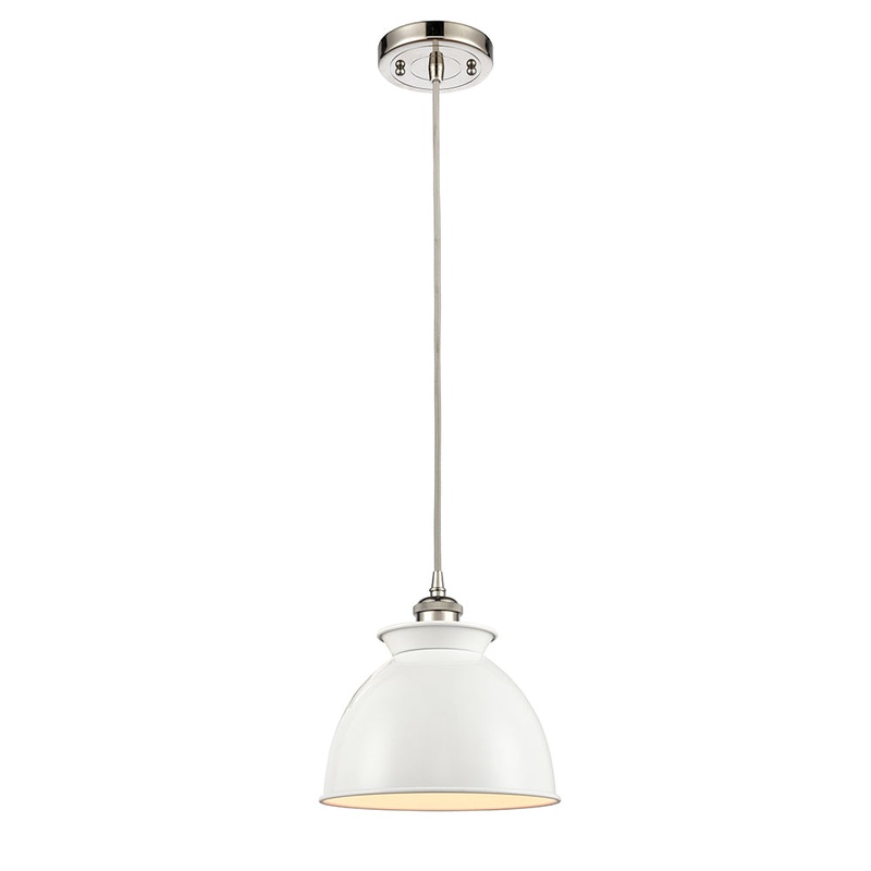 Innovations Lighting Adirondack 1 Light Mini Pendant Part Of The Ballston Collection 516-1P-PN-M14-W-LED
