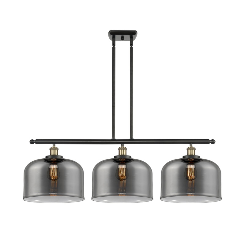 Innovations Lighting X-Large Bell 3 Light Island Light Part Of The Ballston Collection 916-3I-BAB-G73-L-LED