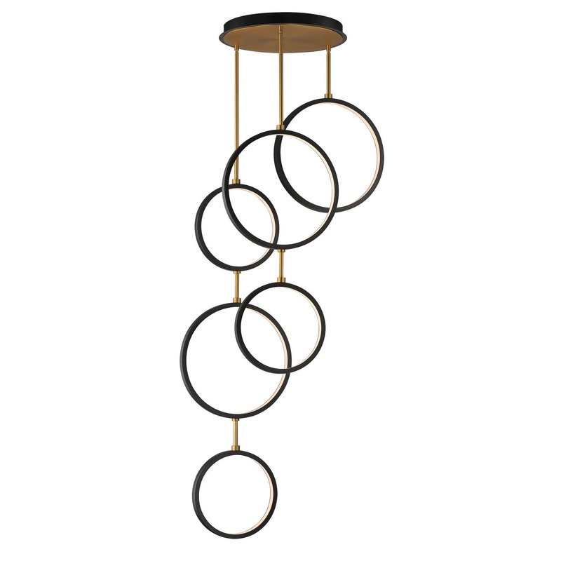 Hoopla Multi-Light Tall Pendant