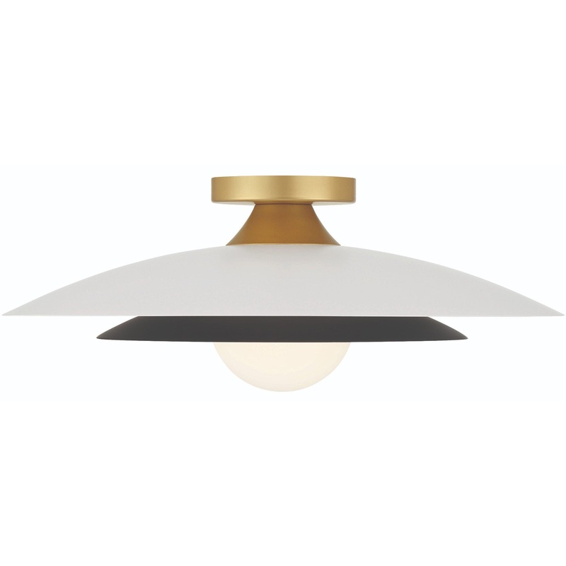 Welsh Semi Flush Ceiling Light