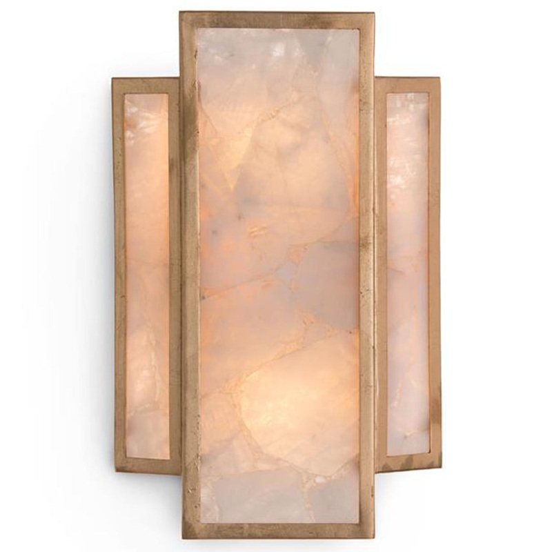Calcite Panel Wall Sconce