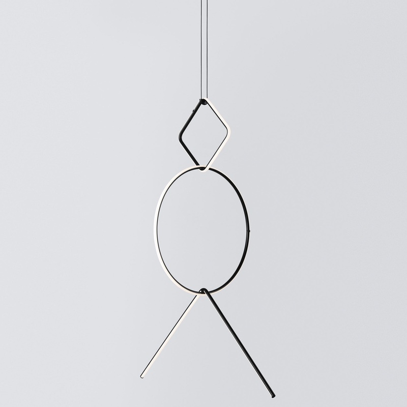 Arrangements Square Small Three Element Suspension